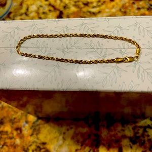 14K Real Gold Ladies Bracelet
